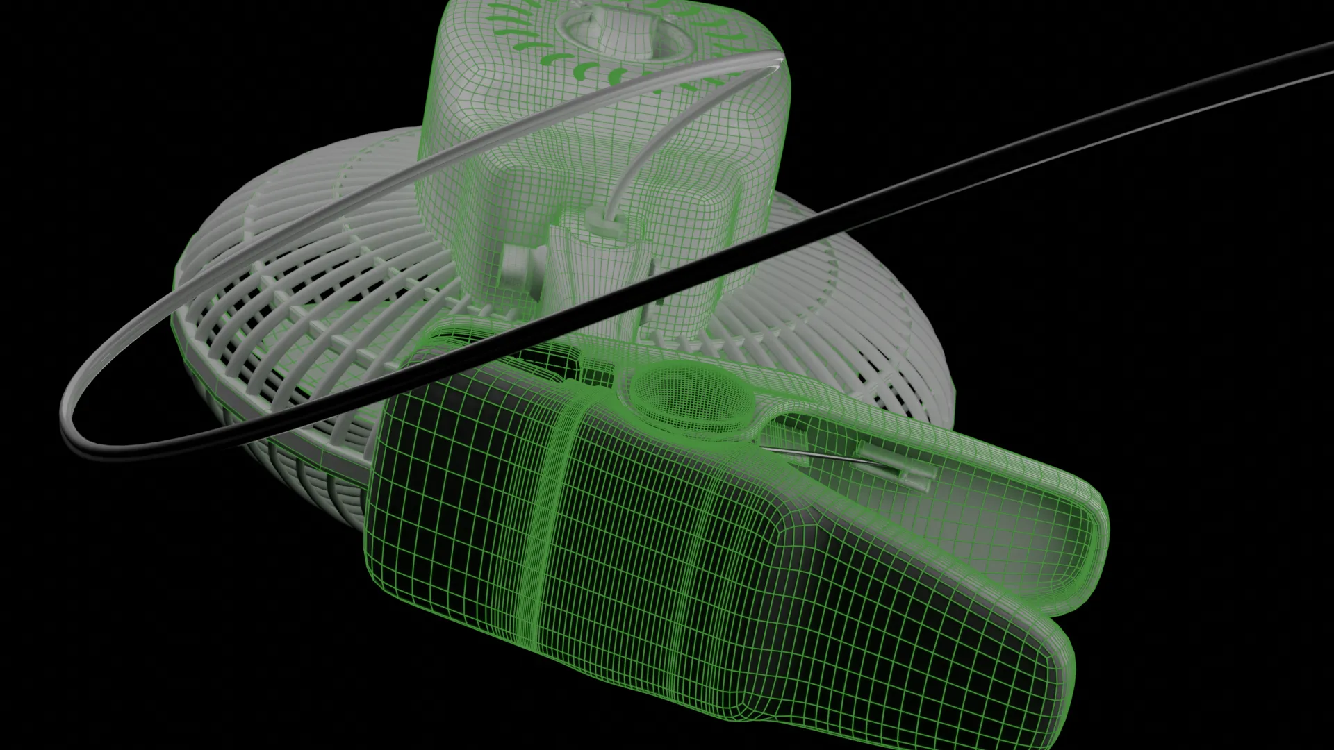 Fan 3D Model